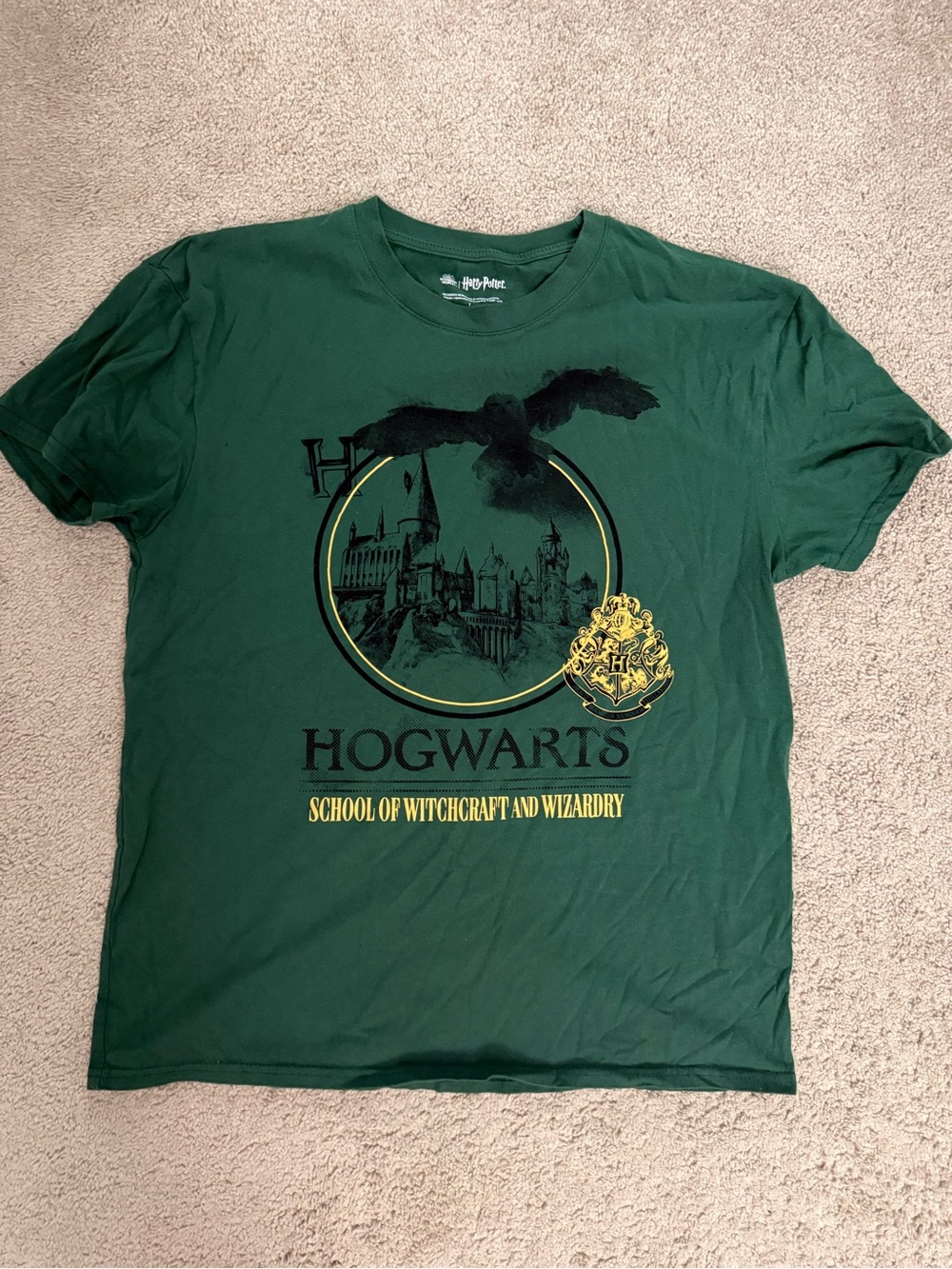 Hogwarts Green Graphic Tee - Hogwarts School of Witchcraft and Wizardry